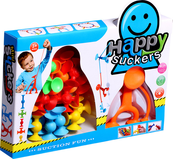 Изображение товара Конструктор Sima-Land Веселые присоски 886B / 9950037 (28эл)