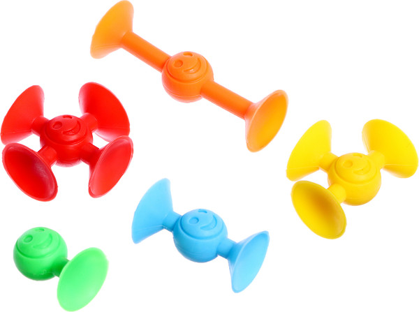 Изображение товара Конструктор Sima-Land Веселые присоски 886B / 9950037 (28эл)