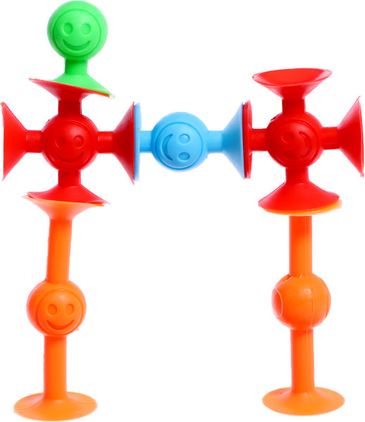 Изображение товара Конструктор Sima-Land Веселые присоски 886B / 9950037 (28эл)