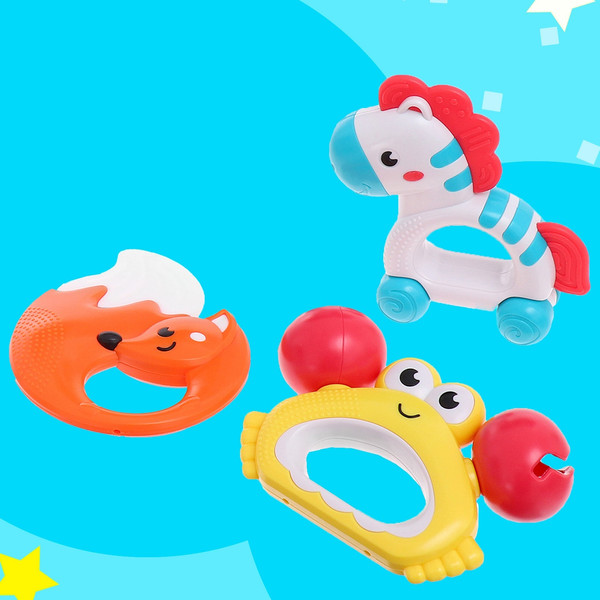 Изображение товара Набор погремушек Sima-Land Зверята SL84858 / 10103349