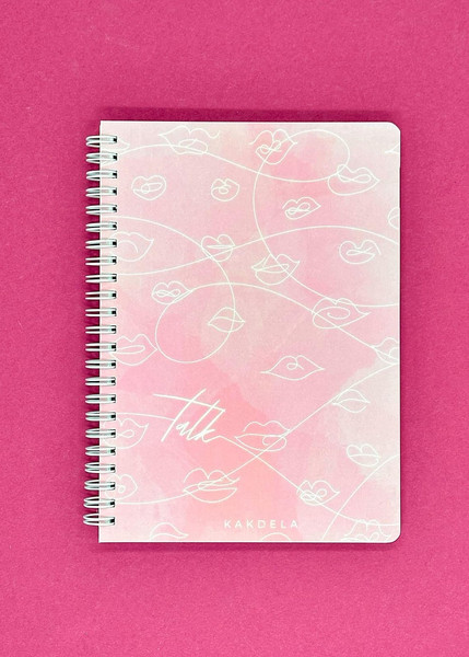 Изображение товара Планинг Remarklee Kakdela 3.0. Talk / KD-PRZH-A5-KD3-TALK/16405914 (83л, розовый)