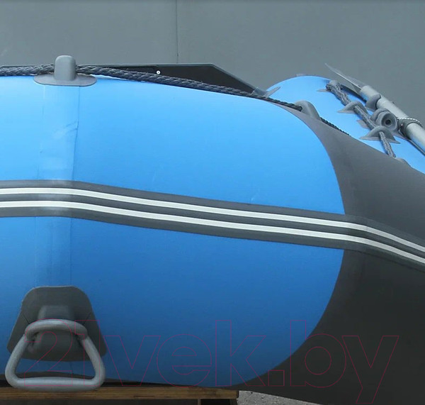 Изображение товара Надувная лодка Leader Boats Тайга 270-М (серо-синий)