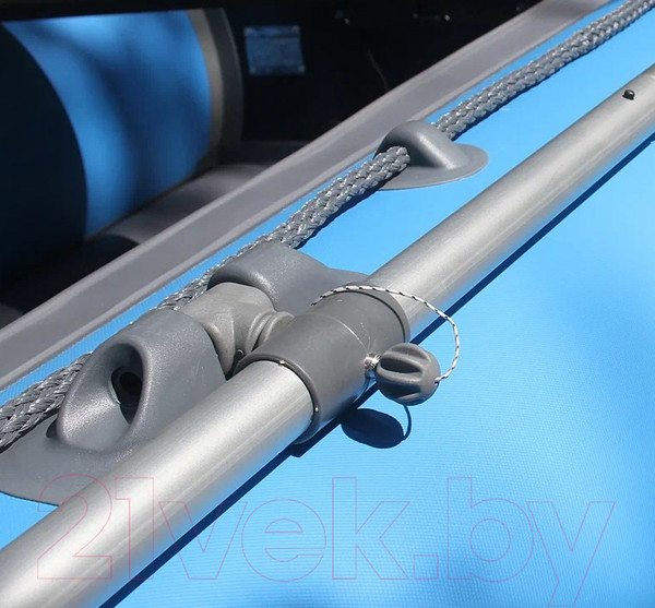 Изображение товара Надувная лодка Leader Boats Тайга 320-М (серо-синий)