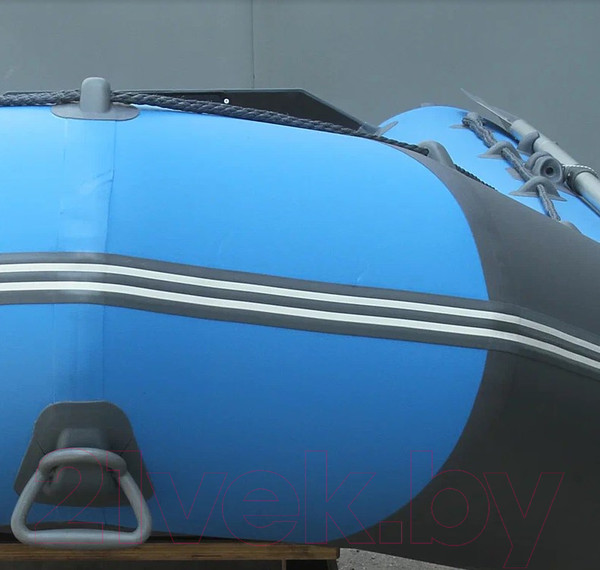 Изображение товара Надувная лодка Leader Boats Тайга 320-М (серо-синий)