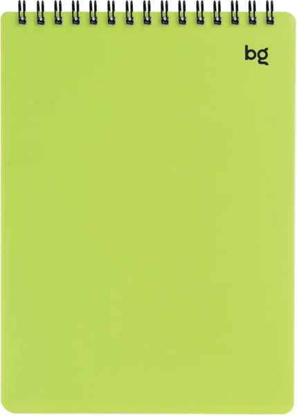 Изображение товара Блокнот BG Neon / Б5гр60_пл 62089 (60л, салатовый)