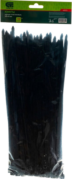 Изображение товара Стяжка для кабеля СибрТех 45573 (100шт)