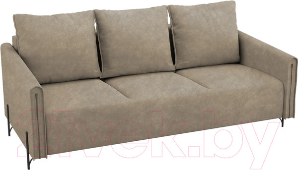 Изображение товара Диван Mio Tesoro Aspen НПБ (Kashemir 230 коричневый)