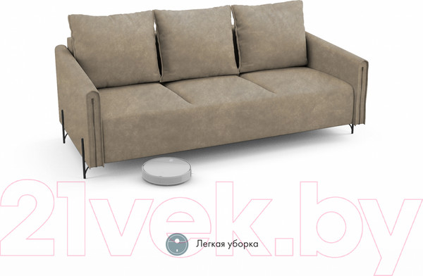 Изображение товара Диван Mio Tesoro Aspen НПБ (Kashemir 230 коричневый)