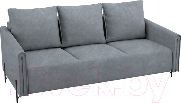 Изображение товара Диван Mio Tesoro Aspen НПБ  (Kashemir 974 серый)