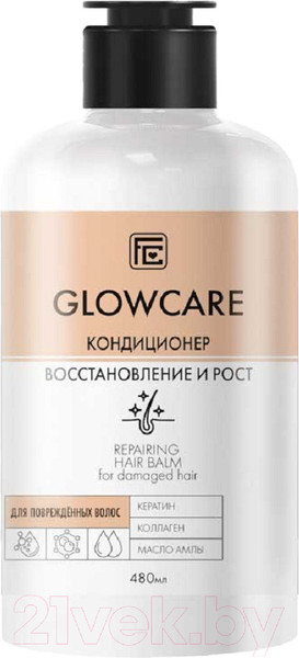 Изображение товара Кондиционер для волос Family Cosmetics Восстановление и рост для поврежденных волос (480мл)