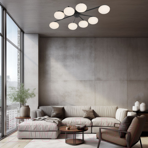 Изображение товара Люстра Евросвет 70220/8 (черный)