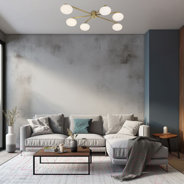 Изображение товара Люстра Евросвет 70220/6 (латунь)