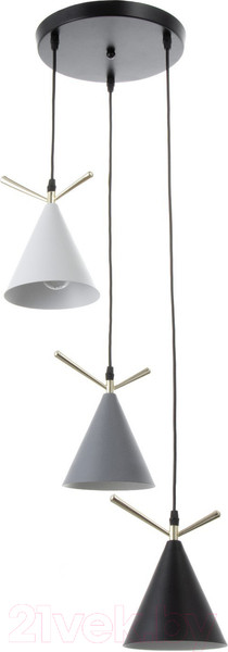 Изображение товара Люстра BayerLux Сканди / 9644077 (серый/белый/черный)