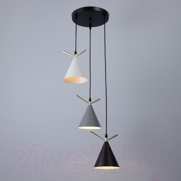 Изображение товара Люстра BayerLux Сканди / 9644077 (серый/белый/черный)