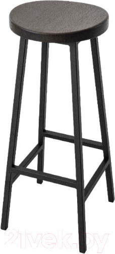 Изображение товара Табурет барный Stal-Massiv SMH-78 (дуб черный/черный)