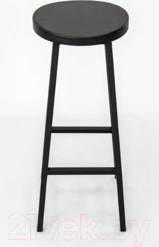 Изображение товара Табурет барный Stal-Massiv SMH-78 (дуб черный/черный)