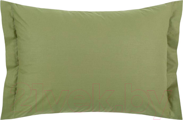 Изображение товара Комплект наволочек АртПостель с ушками поплин 970 (50x70, олива)