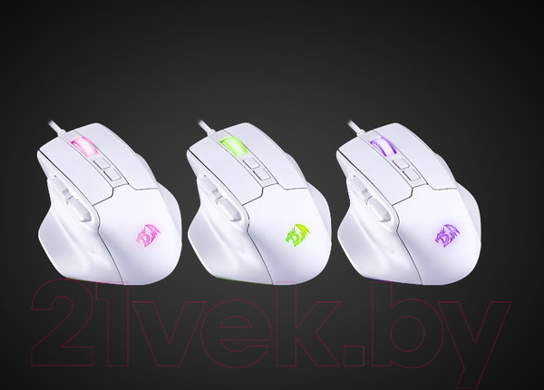 Изображение товара Мышь Redragon Bullseye RGB / 71861 (белый)