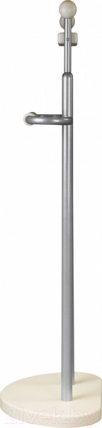 Изображение товара Стойка для одежды Мебелик Костюмная Галант 333 (металлик/слоновая кость)