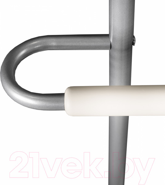 Изображение товара Стойка для одежды Мебелик Костюмная Галант 333 (металлик/слоновая кость)