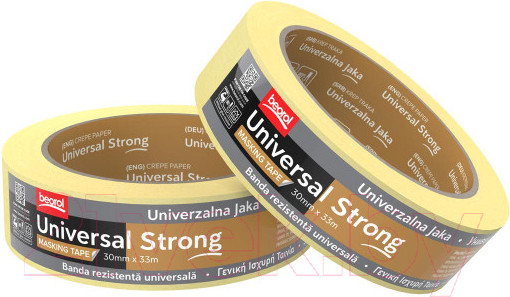 Изображение товара Лента малярная Beorol Универсальная 30мм/50м