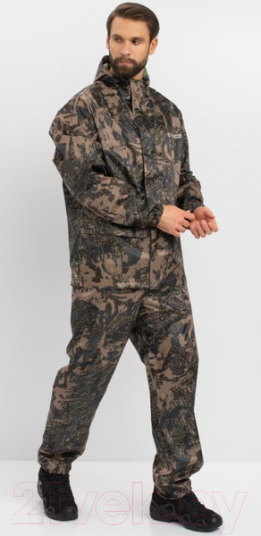 Изображение товара Костюм для охоты и рыбалки Huntsman Шторм ЛабиринтТафета PVC20000мм (р. 60-62/188)