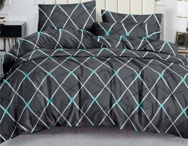 Изображение товара Комплект постельного белья Alleri Эко Сатин 2сп / СС-509