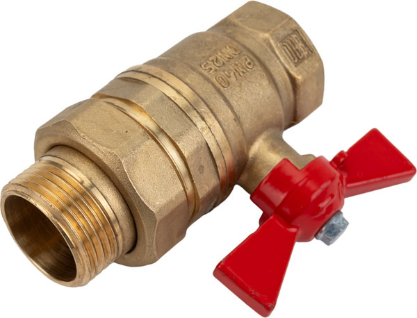 Изображение товара Шаровой кран Valfex ВР/НР 1" / VF.227.LB1.100.N/P59 (ручка-бабочка)