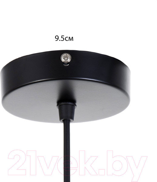 Изображение товара Потолочный светильник BayerLux Сноу / 9717765 (черный)