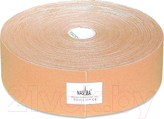 Изображение товара Кинезио тейп Nasara Kinesiology Tape / NR81470 (бежевый)