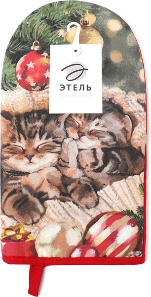 Изображение товара Рукавица-прихватка Этель Счастливы вместе / 10366945