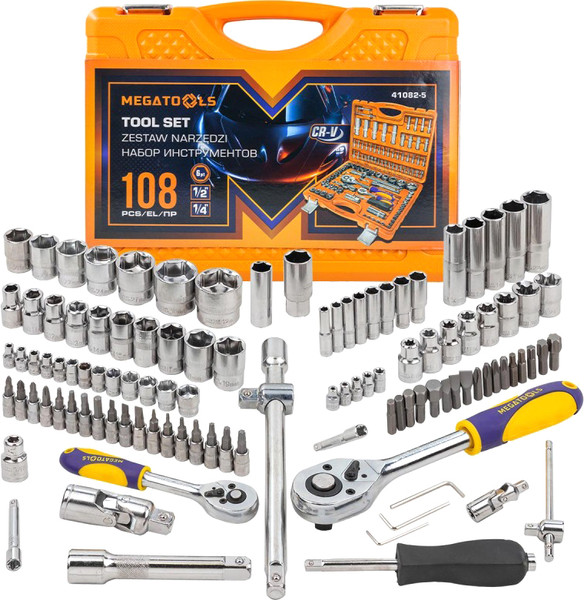 Изображение товара Универсальный набор инструментов Megatools MT-41082-5
