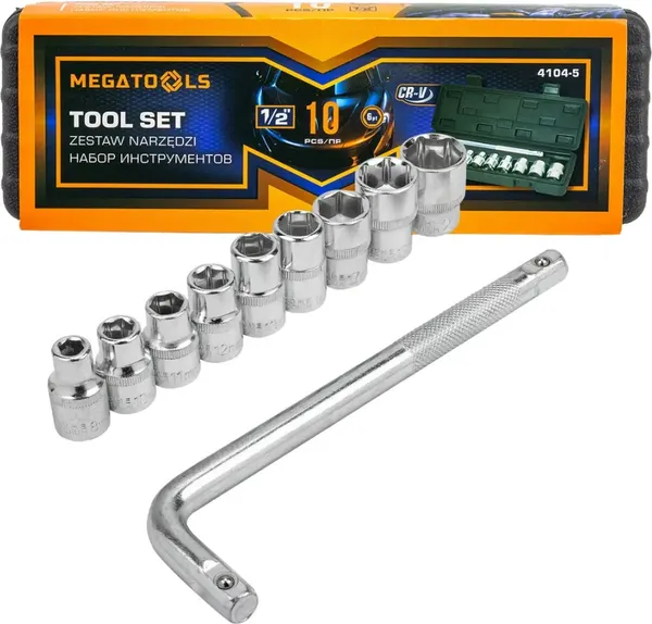 Изображение товара Универсальный набор инструментов Megatools MT-4104-5(57965)