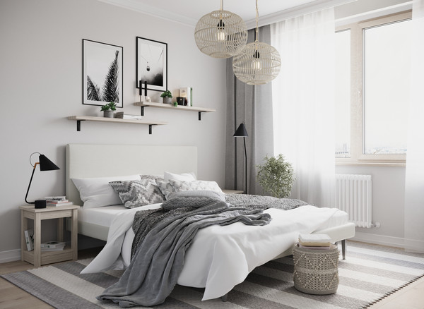 Изображение товара Полуторная кровать Moon Family 1256 / MF011228