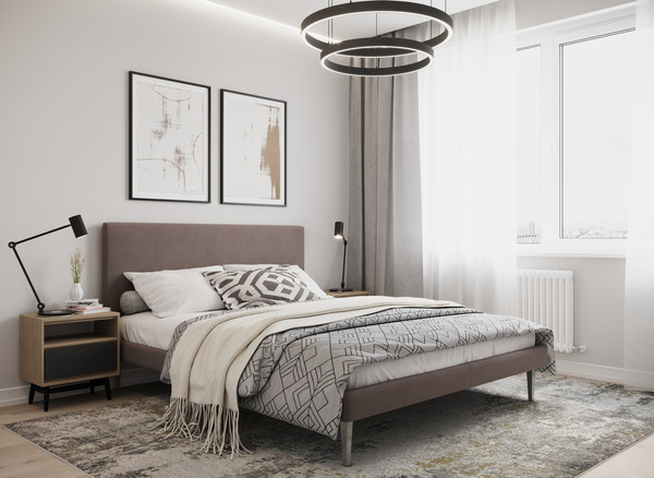 Изображение товара Полуторная кровать Moon Family 1256 / MF011233