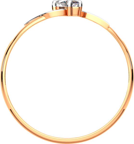 Изображение товара Кольцо из розового золота ZORKA 210060 (р.17, с фианитами)