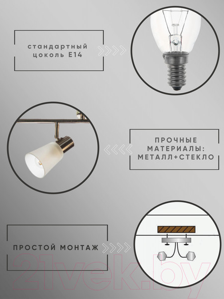 Изображение товара Спот Aitin-Pro НПБ 02-4x60-102 / 51631/4 (сатин)