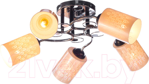 Изображение товара Люстра Aitin-Pro НПБ 02-5x60-101 / 70180/5 (хром/черный)