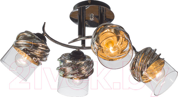Изображение товара Люстра Aitin-Pro НПБ 02-4x60-101 / 70161/4 (хром/черный)