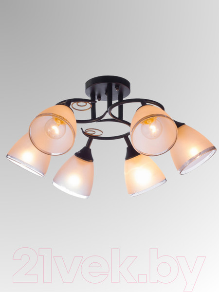 Изображение товара Люстра Aitin-Pro НПБ 02-6x60-101 / 70140/6 (черный)