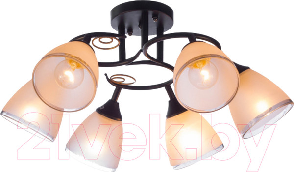 Изображение товара Люстра Aitin-Pro НПБ 02-6x60-101 / 70140/6 (черный)