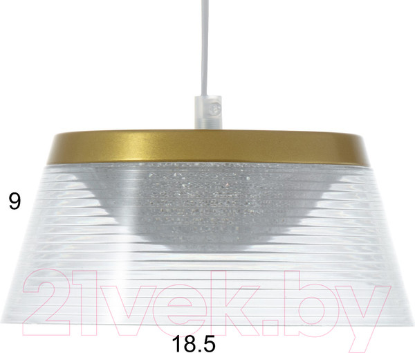 Изображение товара Потолочный светильник BayerLux Дзета / 9380662 (золото)