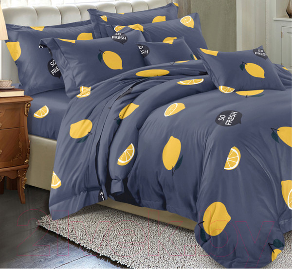 Изображение товара Комплект постельного белья Alleri Эко Сатин евро / СС-506