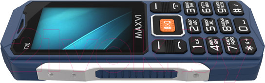 Изображение товара Мобильный телефон Maxvi T20 (синий)