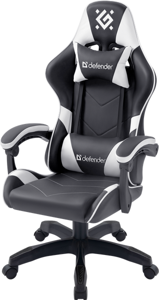 Изображение товара Кресло геймерское Defender Companion / 64023 (черный/белый)