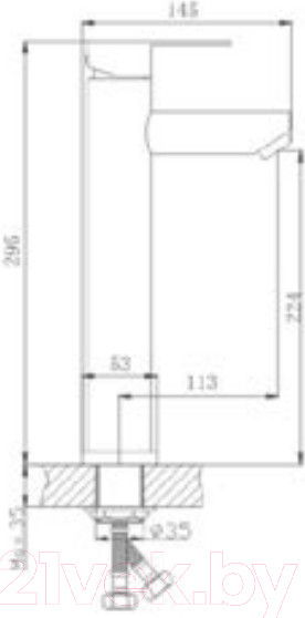 Изображение товара Смеситель Ekko E11801