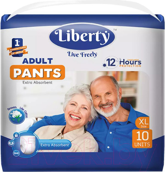 Изображение товара Трусы впитывающие для взрослых LIBERTY Adult Pants Premium Pants Extra Larg (10шт)