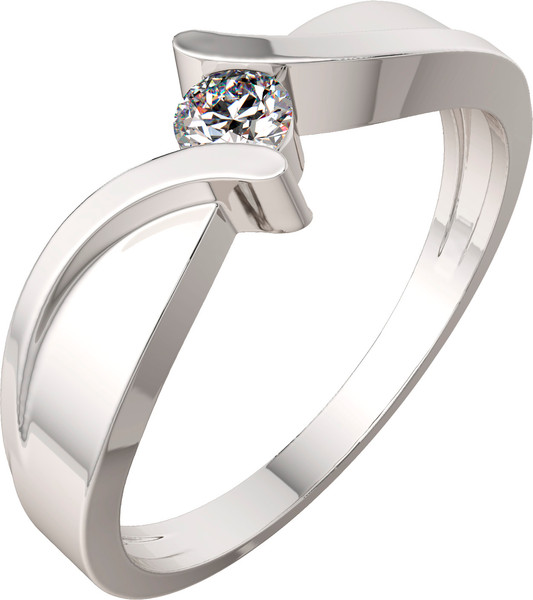 Изображение товара Кольцо из серебра ZORKA 0210041 (р.17, с фианитами)