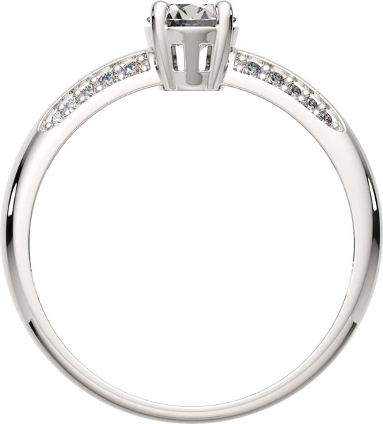 Изображение товара Кольцо из серебра ZORKA 0210042 (р.17, с фианитами)