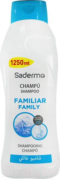 Изображение товара Шампунь для волос Sadermo Семейный (1.25л)